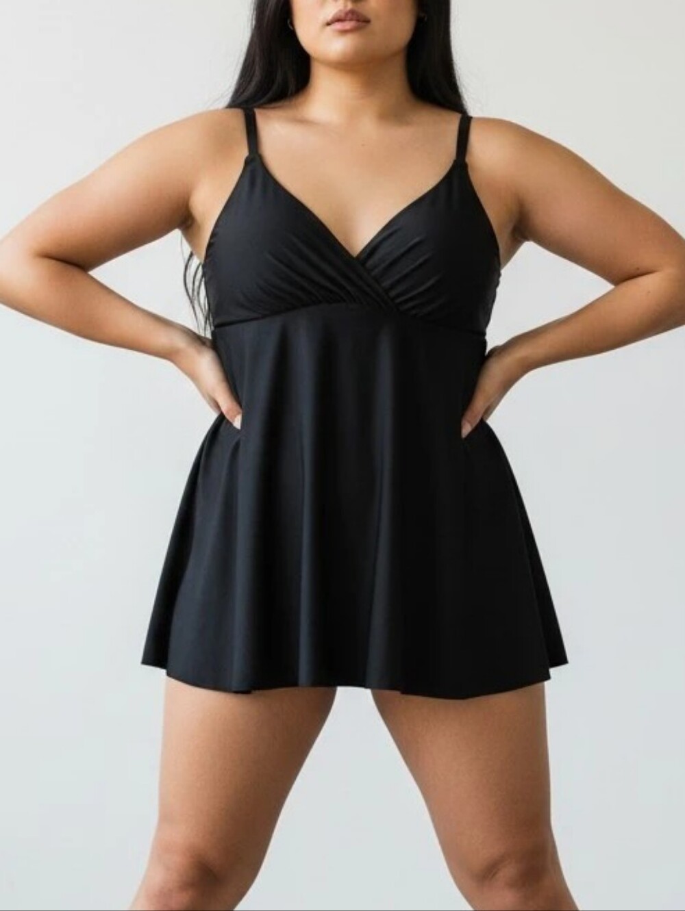 Black Women's Swimsuit Onepiece 4XL
